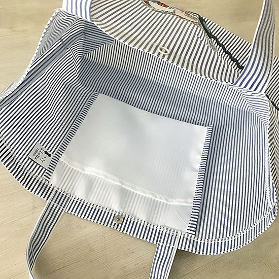 ハンドメードのレッスンバッグの画像2